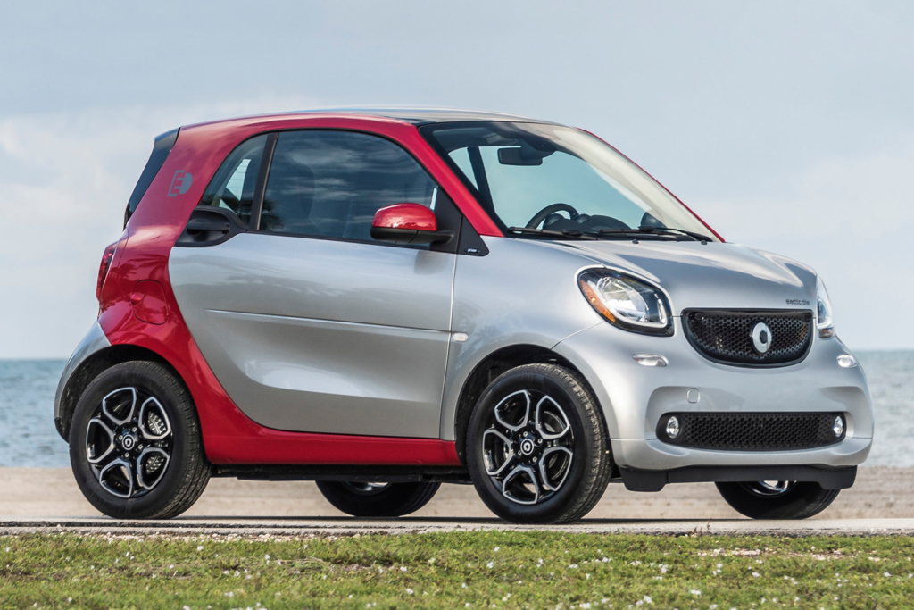 Smart For Two Prata e Vermelho Praia
