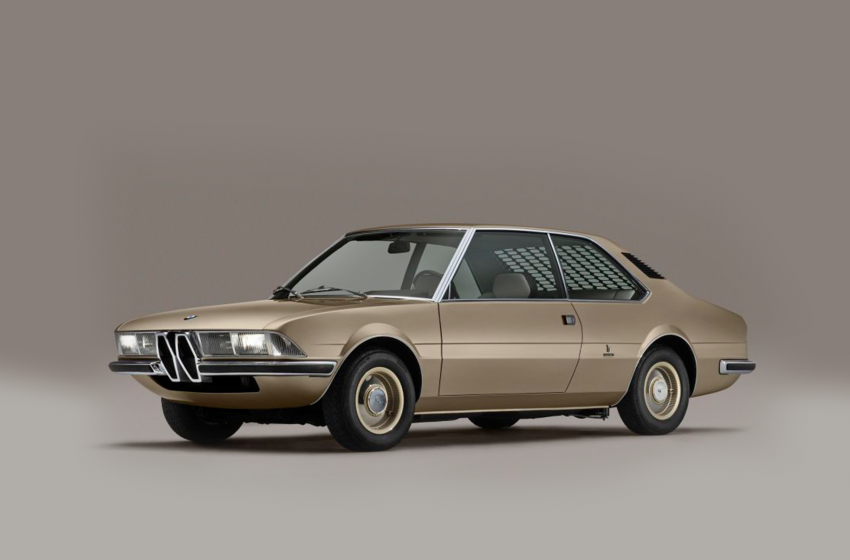  BMW recria carro conceito dos anos 70