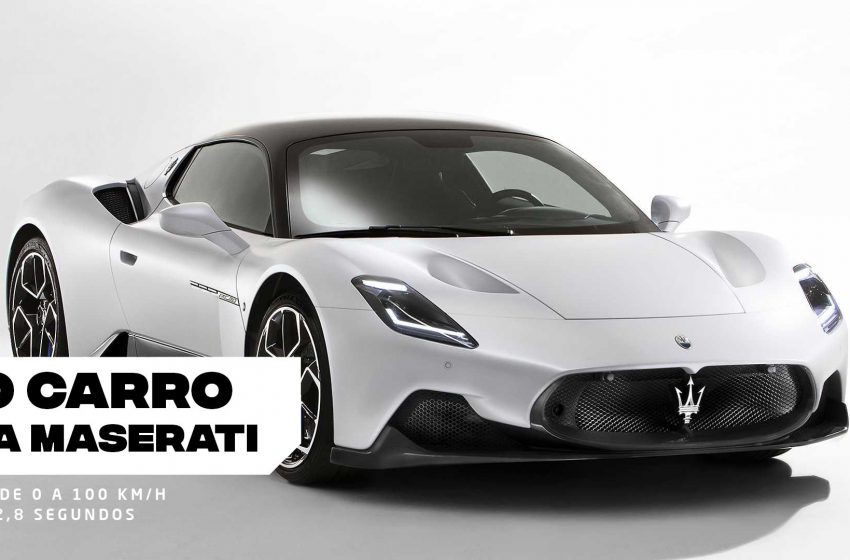  O carro da Maserati vai de 0 a 100 km/h em 2,8 segundos