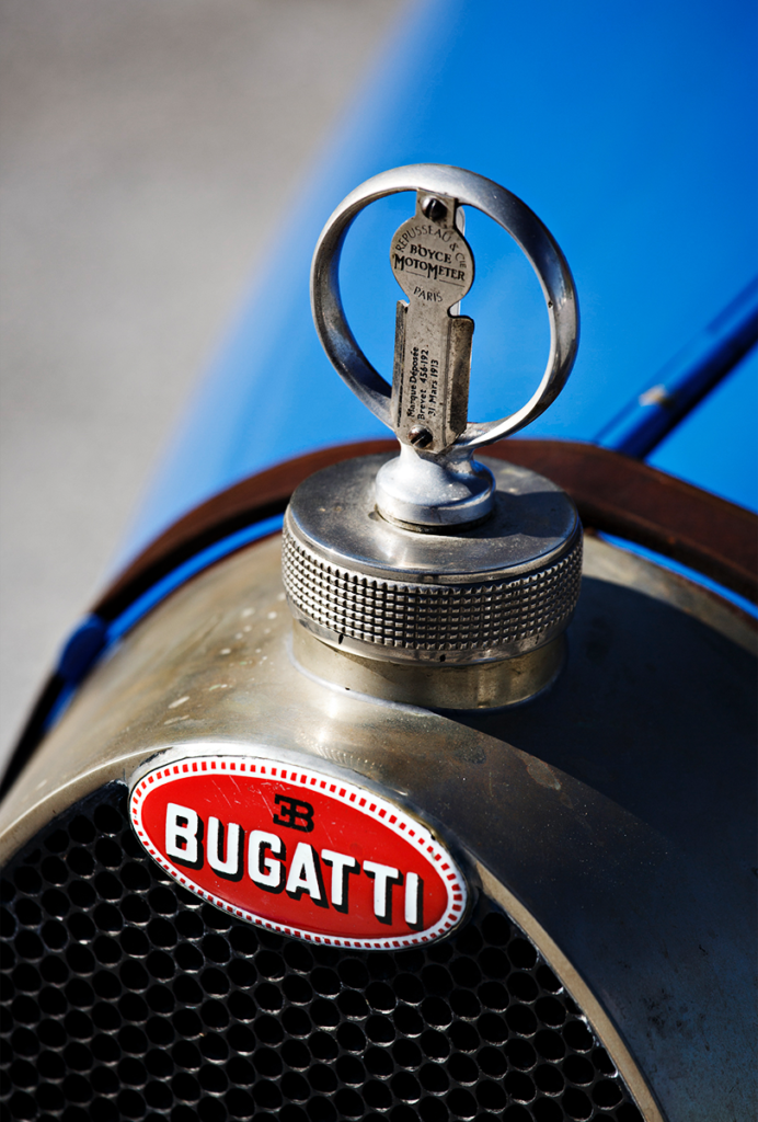 Detalhes de seu Bugatti