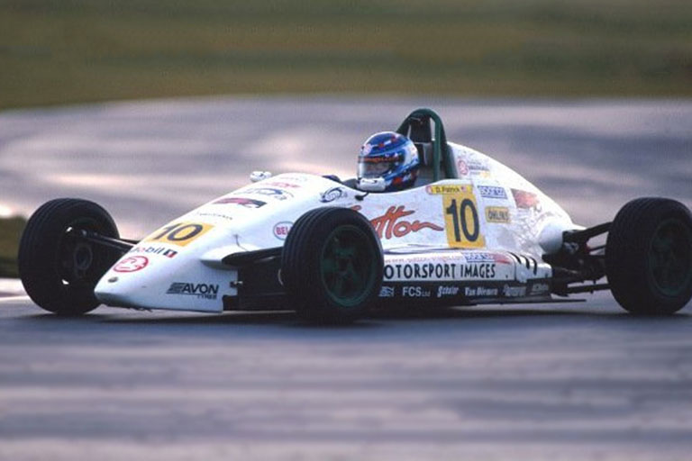 Danica Patrick na Formula Ford, em 2000