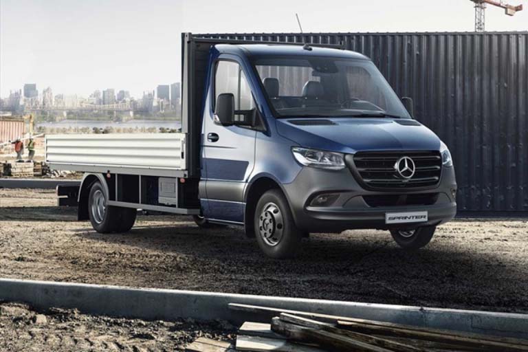 Caminhões lançados no Brasil em 2022: Mercedes-Benz Sprinter Truck 314 Street