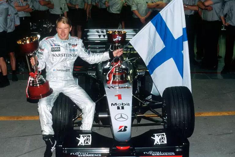 Título de Mika Häkkinen pela McLaren