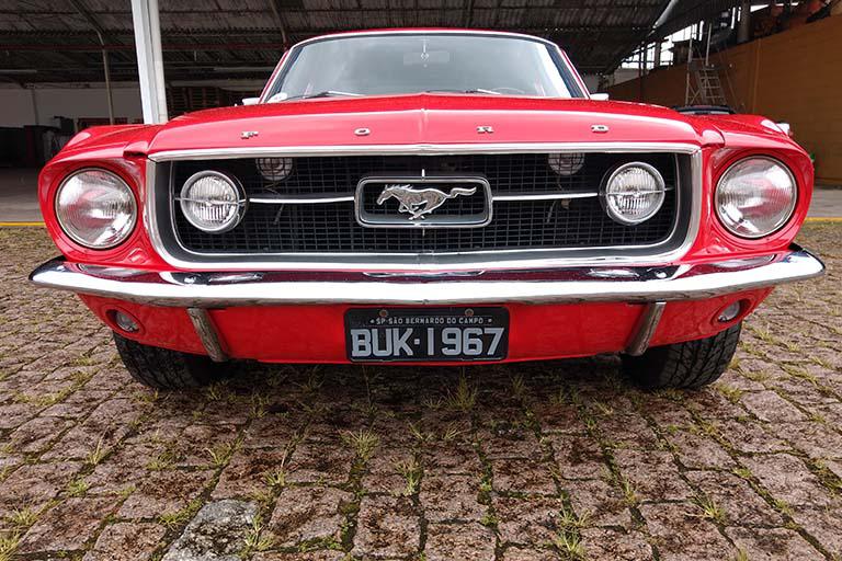 Ford Mustang Fastback 1967 Placa Preta