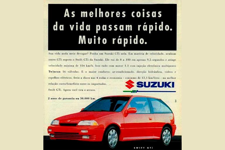 Propaganda da Suzuki