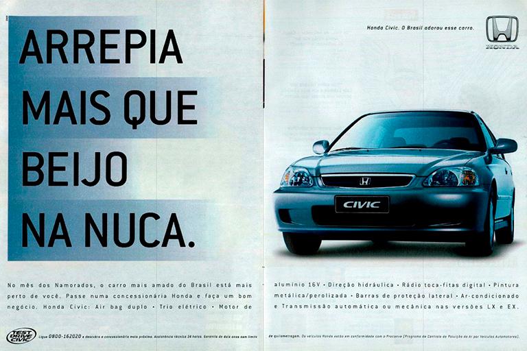 Propaganda automotiva da Honda