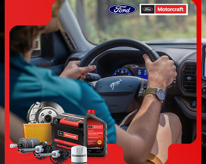  Ritmo de alegria com peças e lubrificantes Motorcraft®